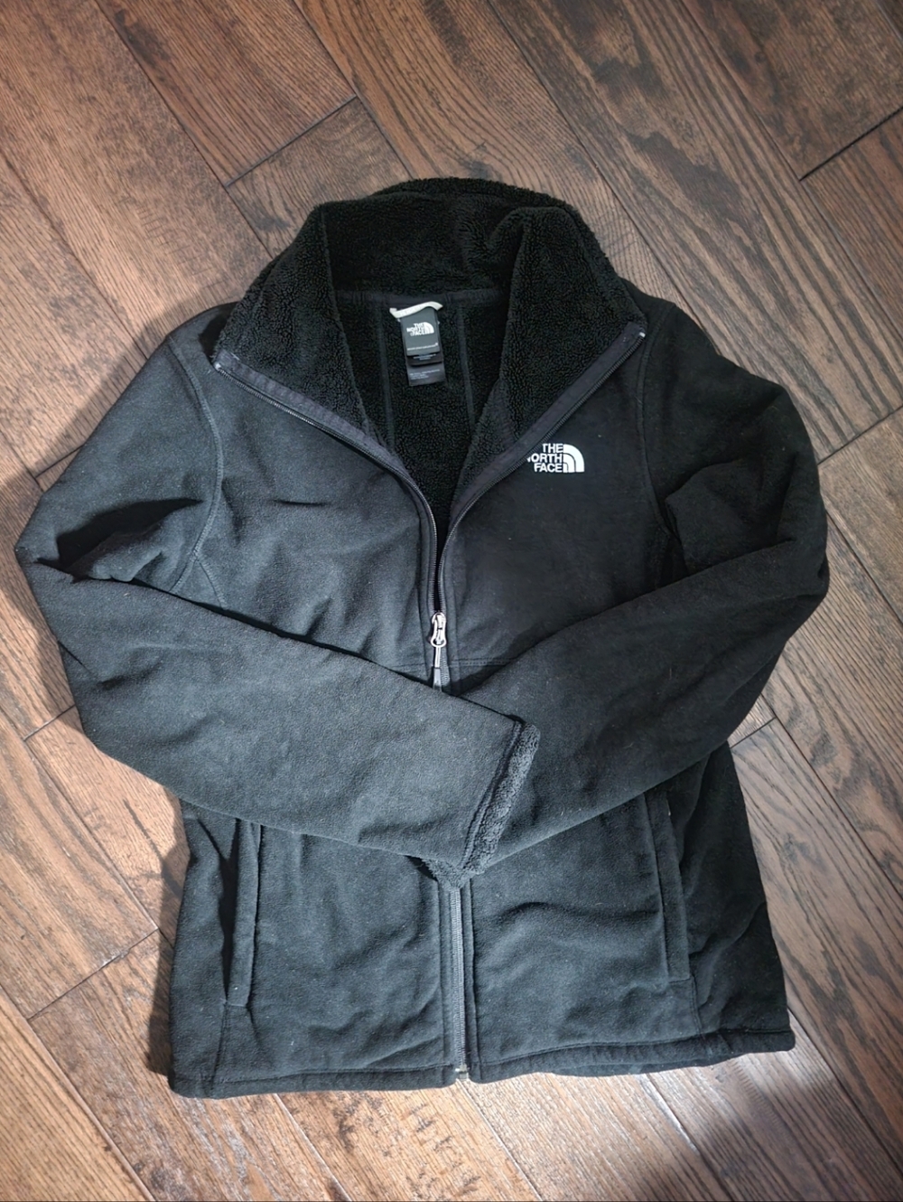 The North Face Women’s Black Teddy Fleece Jacket